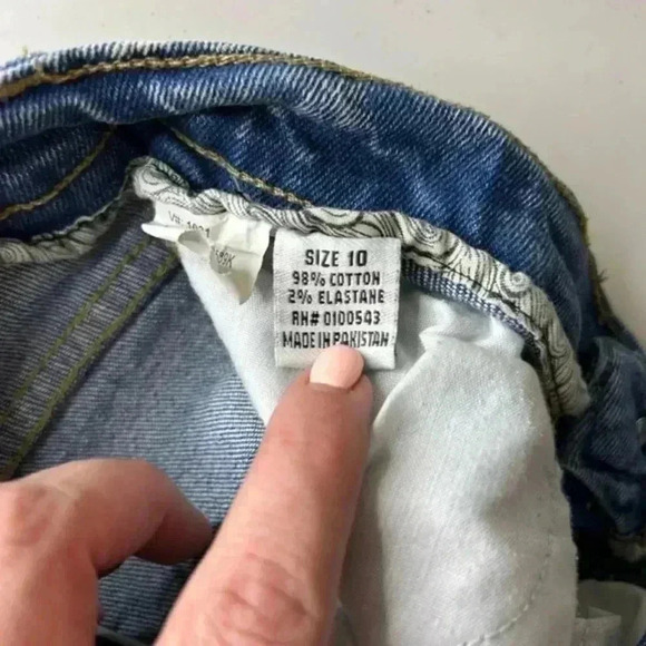 Kid’s FWRD DENIM &‎ CO. Paint Drip Jeans Size 10 - Picture 5 of 7